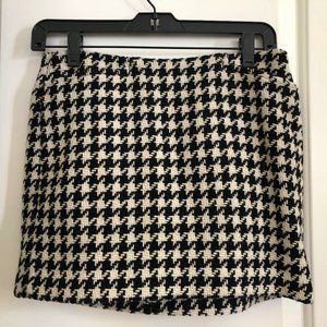 Gap B&W Houndstooth skirt size 0